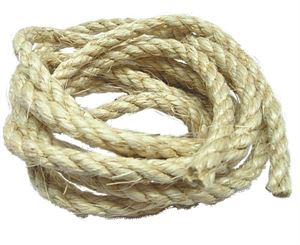 Z236 Sisal Rope 3/8" X 10ft - Click Image to Close