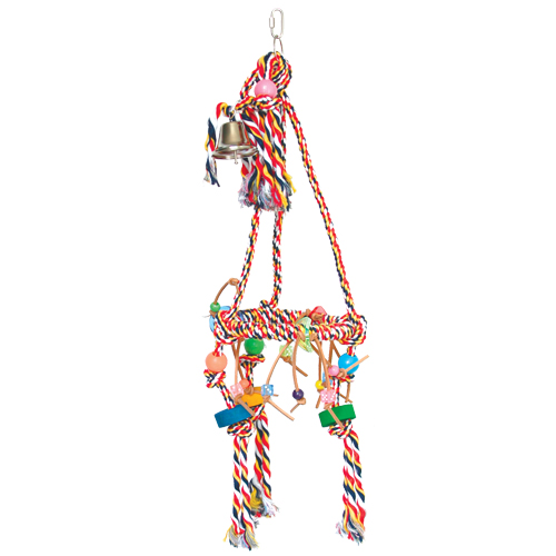 K0053M Horizontal Rope Pyramid Swing Medium
