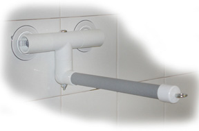 950749 Grey Shower Perch Small - Click Image to Close