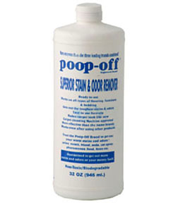 111926 Poop Off Superior Stain / Odor Remover 32 ounce - Click Image to Close