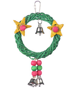 112173 Christmas Wreath Vine Swing