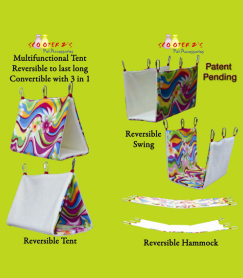 112676 Reversible Fleece Tent Large - Click Image to Close