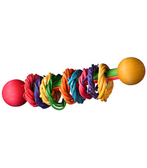 HB1493 Vine Ring Rattle Foot Toy