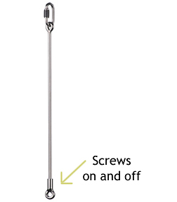 115831 Stainless Steel Skewer Medium