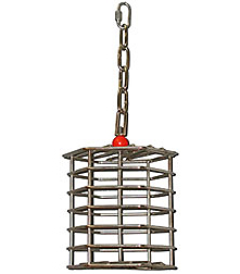 115853 Baffle Cage Stainless Steel Large - Click Image to Close