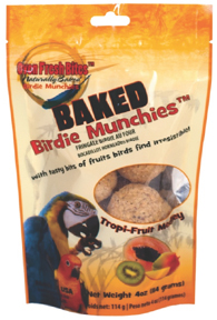 117852 Baked Birdie Munchies Tropi-Fruit Medley 4 oz - Click Image to Close