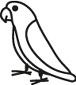 118129 Parrotlet Window Decal