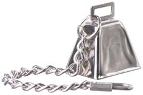 119111 Heavy Cow Bell with Chain - Large - Click Image to Close