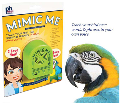 119300 MImic Me - Teach your Bird(s) to Talk - Click Image to Close