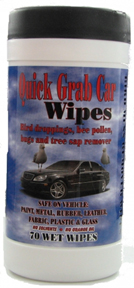 119368 Quick Grab Car Wipes - 70 wipes