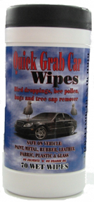 119368 Quick Grab Car Wipes - 70 wipes - Click Image to Close