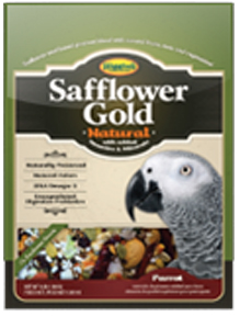 119489 HIggins Safflower Gold Parrot 3 lbs