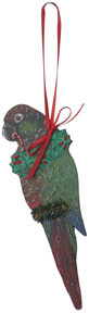 Green Cheek Conure Ornament Green Cheek Conure Ornament