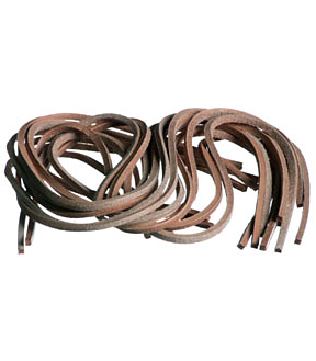 144087 leather strips pkg 8 - Click Image to Close