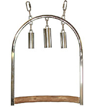 144707 Chime Swing - Stainless Steel - Large