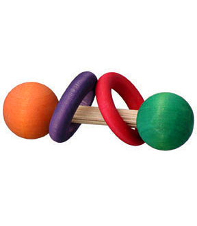 145544 Rattle Foot Toy Large - Click Image to Close