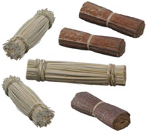 145968 Natural Chews Foot Toys Package of 6 - Click Image to Close