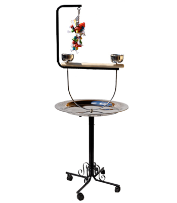 600B72T Play Stand 28 inch with toy hook - Click Image to Close