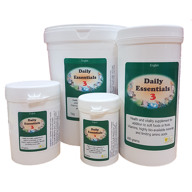 BCDE3100 Birdcare Daily Essentials 3 - 100gr - Click Image to Close