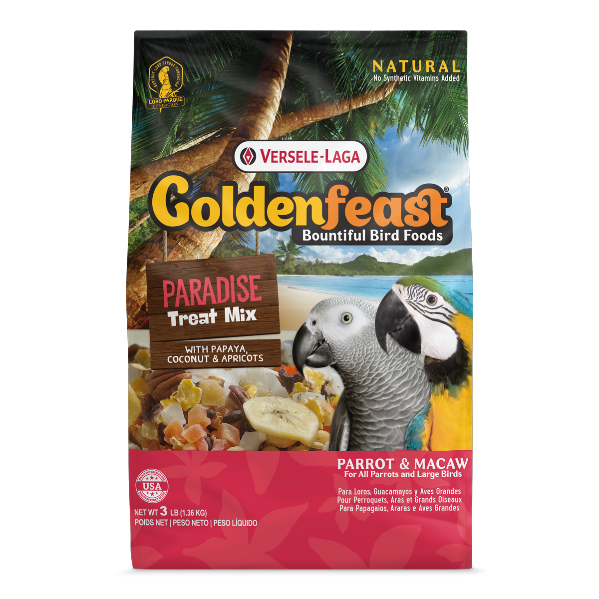GF36B Nutmeats and Fruit(New Name-Paradise Treat Mix) 3lb