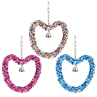 K245 Braided Heart Swing