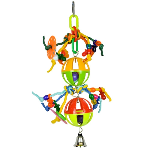 K00515 Plastic Ball Duo - Click Image to Close