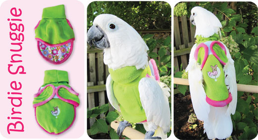 Birdie Snuggie Green/Pink (Colossal) - Click Image to Close