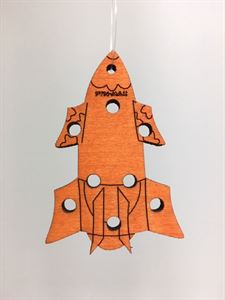 Z345 Rocket Wood Piece