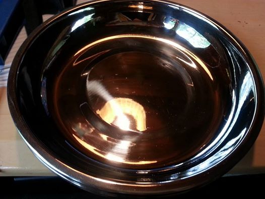 BF9 bath/food dish ss 9 inch