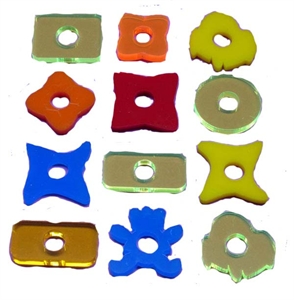 Z360 Acrylic Beads 20 pack 1/4 inch hole