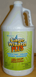 Cage Wizard Plus 1 gallon - Click Image to Close