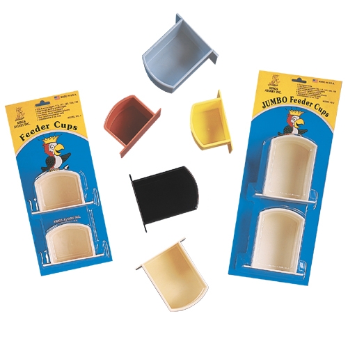 Jumbo feeder cups (2 per package) - Click Image to Close