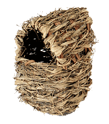 9PRE1152 Keet Covered Twig Nest Large - Click Image to Close