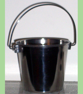 990072 Mini Stainless Steel Bucket