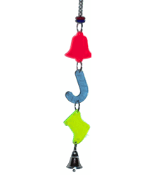 955033 Tweeter Stocking Candy Cane